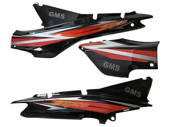 Çelik Sele Altı Sag-Sol-Orta Siyah Cup