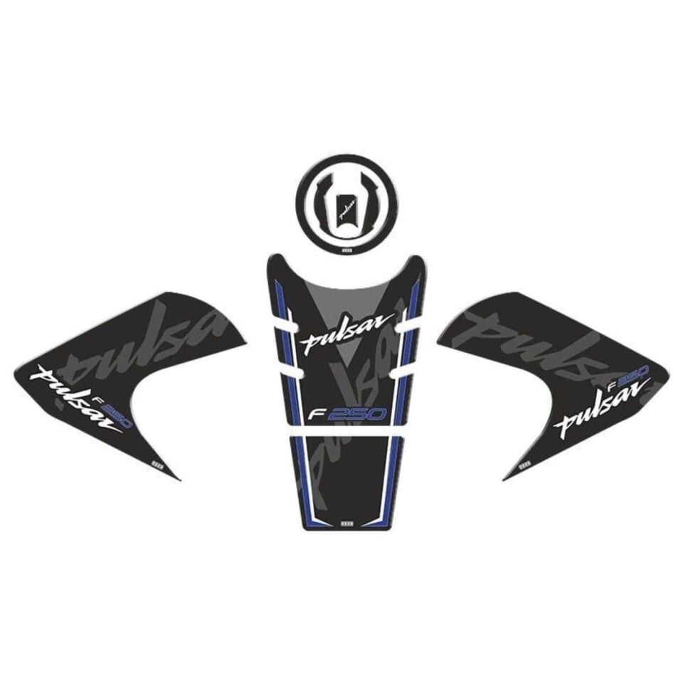 Bajaj Pulsar F250 2022 - 2024 Uyumlu Tank Pad Set 007