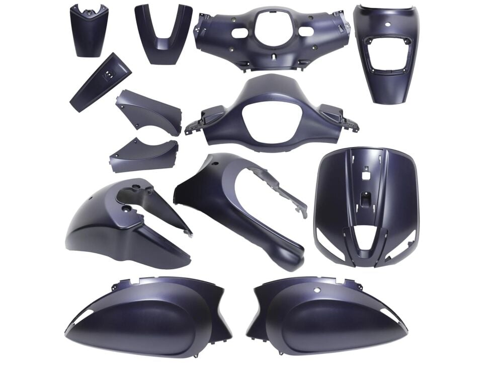 Mondial Scooter Wing 50 Kaporta Seti Mat Mavi 13 Parça