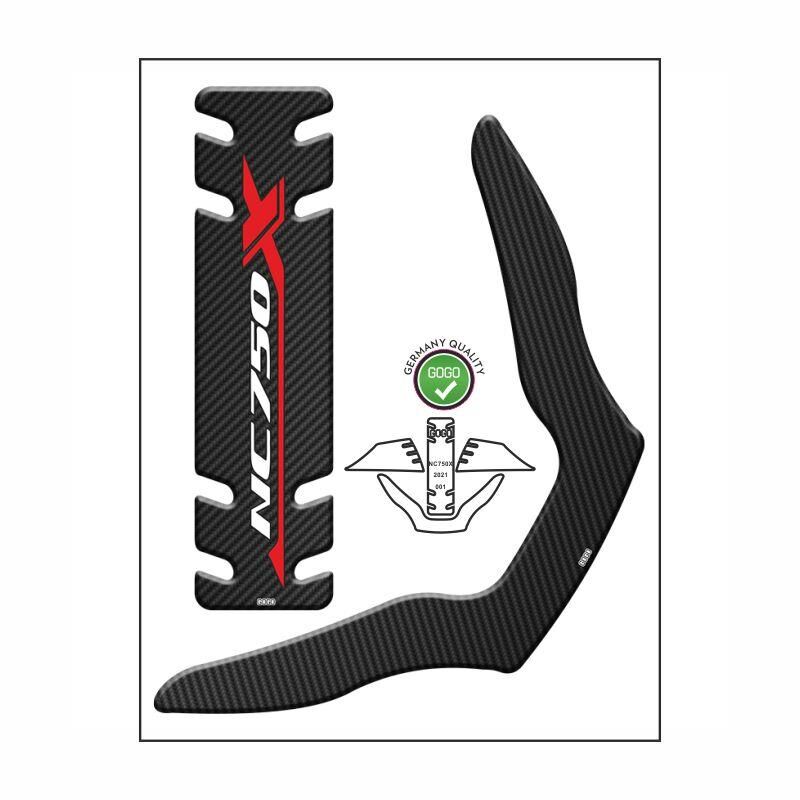 Honda Nc750X 2021 - 2023 Uyumlu Tank Pad 001